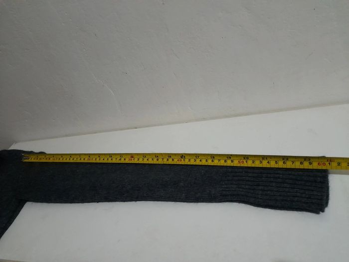 Robe moulante à col roulé en laine et angora CBMM taille S - photo numéro 10
