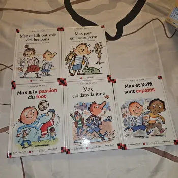 5 livres de Max et Lili