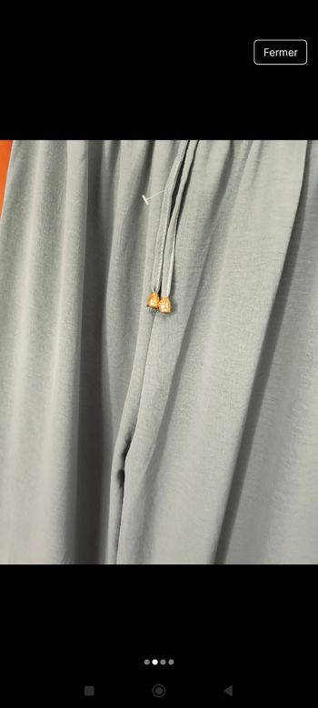 Pantalon fluide - vert d'eau