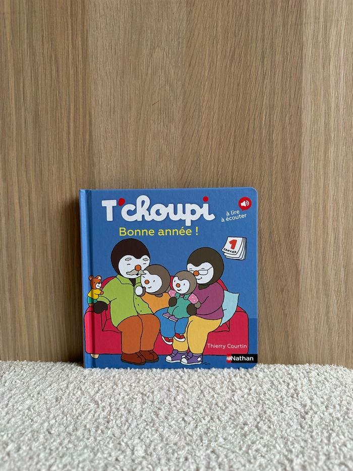 Livre t’choupi bonne année !