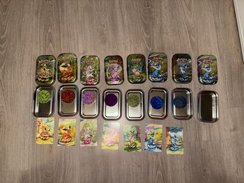 Lot de 8 Minis tin vide - Pokémon Mini tin EV 8.5 évolution prismatiques FR