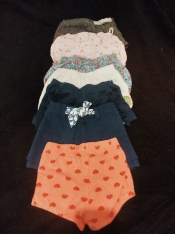 Lots short bébé fille