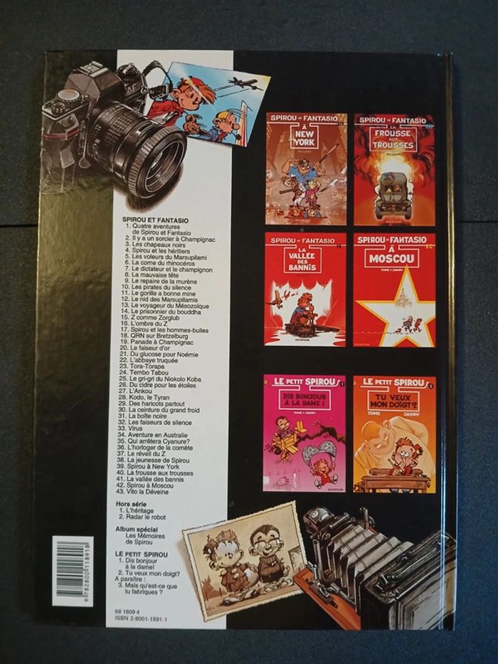 Bd spirou et fantasio 43,EO - photo numéro 3