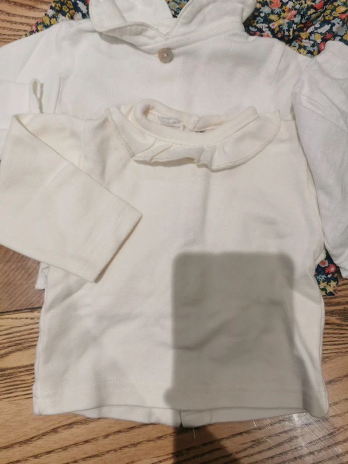 Lot de 10 haut manche longue 6 mois - photo numéro 5