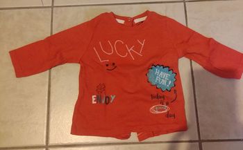 Tee shirt manches longues 9 mois