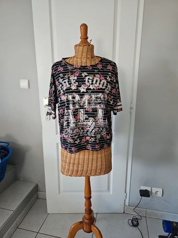 T-shirt MC femme taille M VINT2