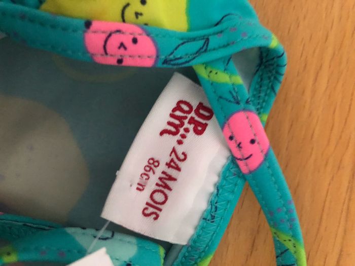 Maillot de Bain 1 piece DPAM 24 mois - photo numéro 2