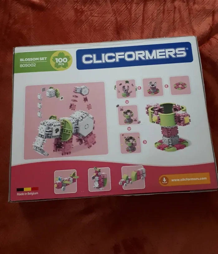 Kit de construction Clicformers Blossom Set – 100 pièces neuf - photo numéro 6