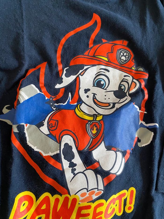 Pyjama paw patrol pat patrouille 98/104 - photo numéro 4
