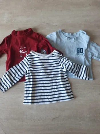 Lot t-shirt 3mois