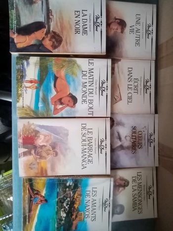 Lot de 8 livres "nous deux"