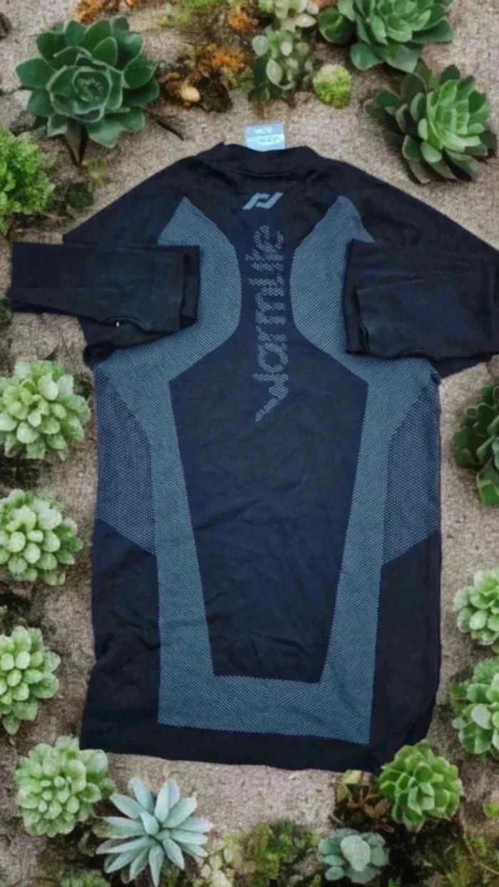 T shirt de sport 🌹S 🌹noir et gris pro touch - photo numéro 2