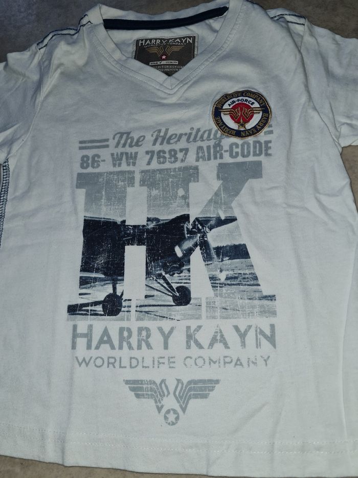 t-shirt blanc Harry Kayn garçon 3 ans - photo numéro 5