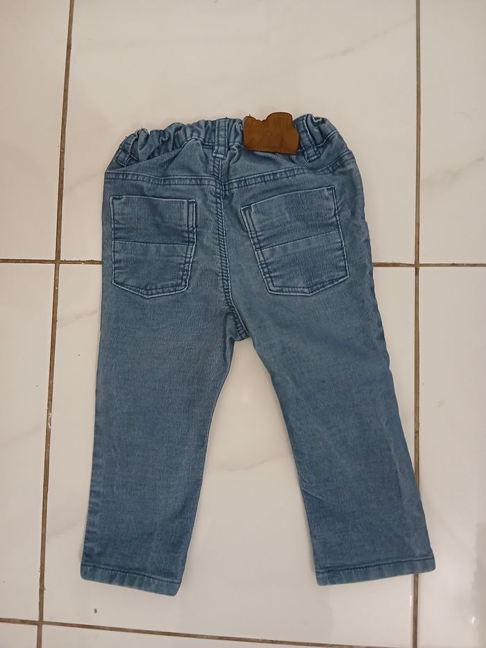 Pantalon bebe garcon 2 poches devant et derriere - photo numéro 9