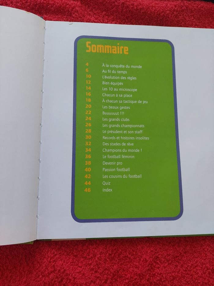 Le football,  livre avec CD - photo numéro 4