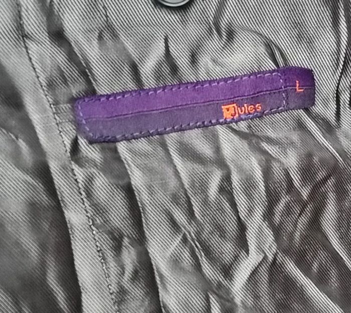 Manteau d hiver noir touché daim homme taille L - photo numéro 12