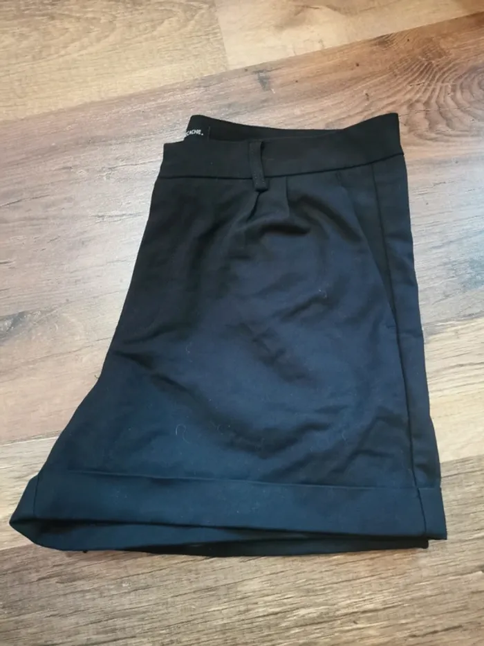 Short noir taille haute Cache Cache - photo numéro 6