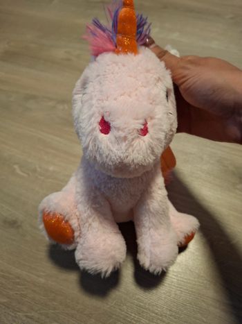 Peluche enfant licorne Multicolore fizzy