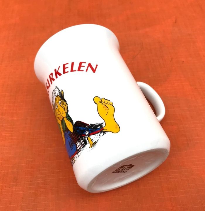 Tasse / Mug  Porcelaine blanche décor Troll  Polarsirkelen - photo numéro 6
