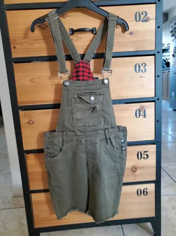 Robe salopette denim taille 36