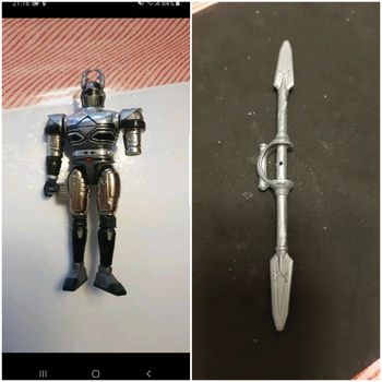 Bettleborg silver bandai vintage