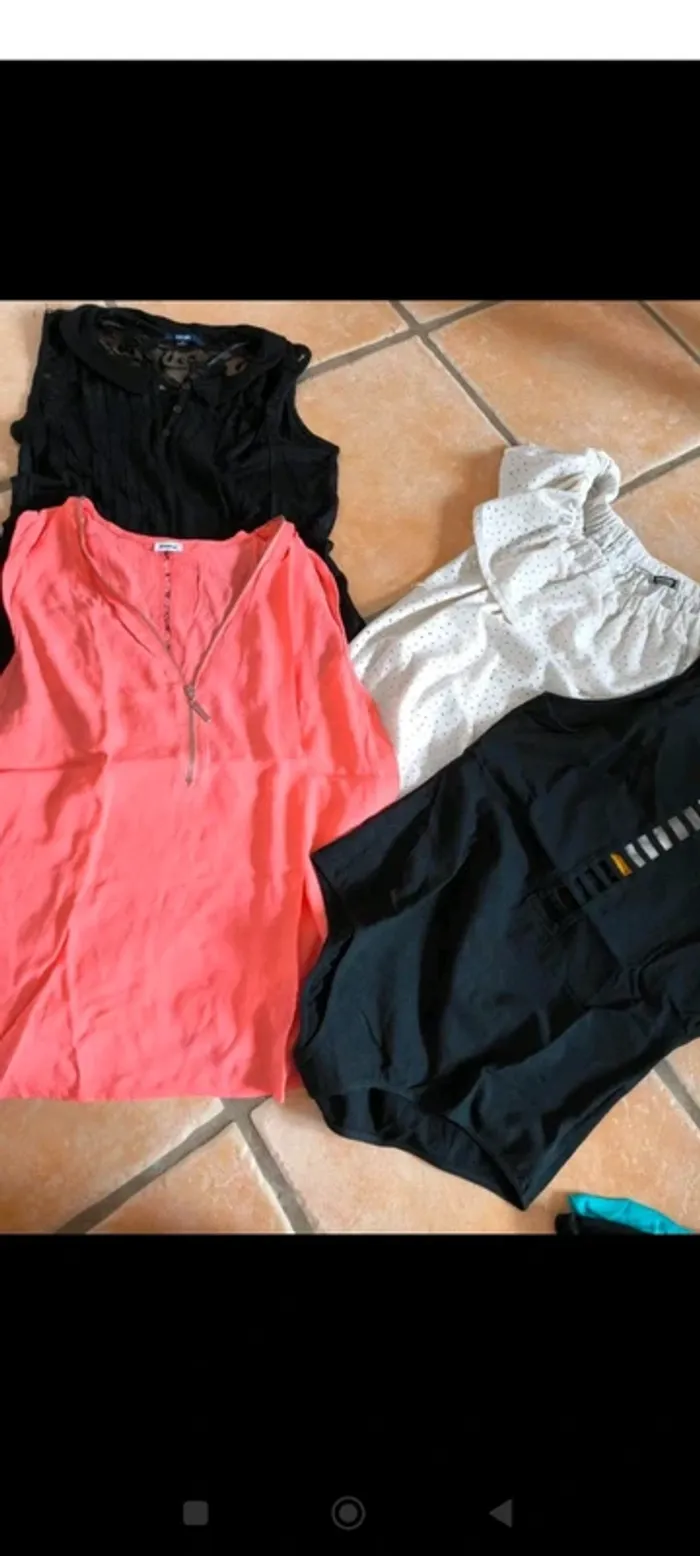 Top blouse et body