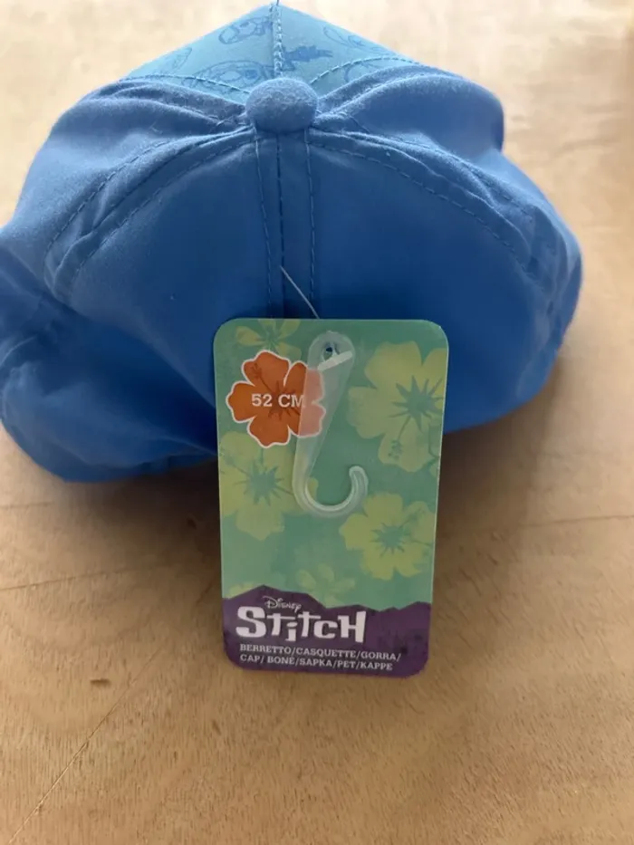 Casquette Stitch bleu - photo numéro 2