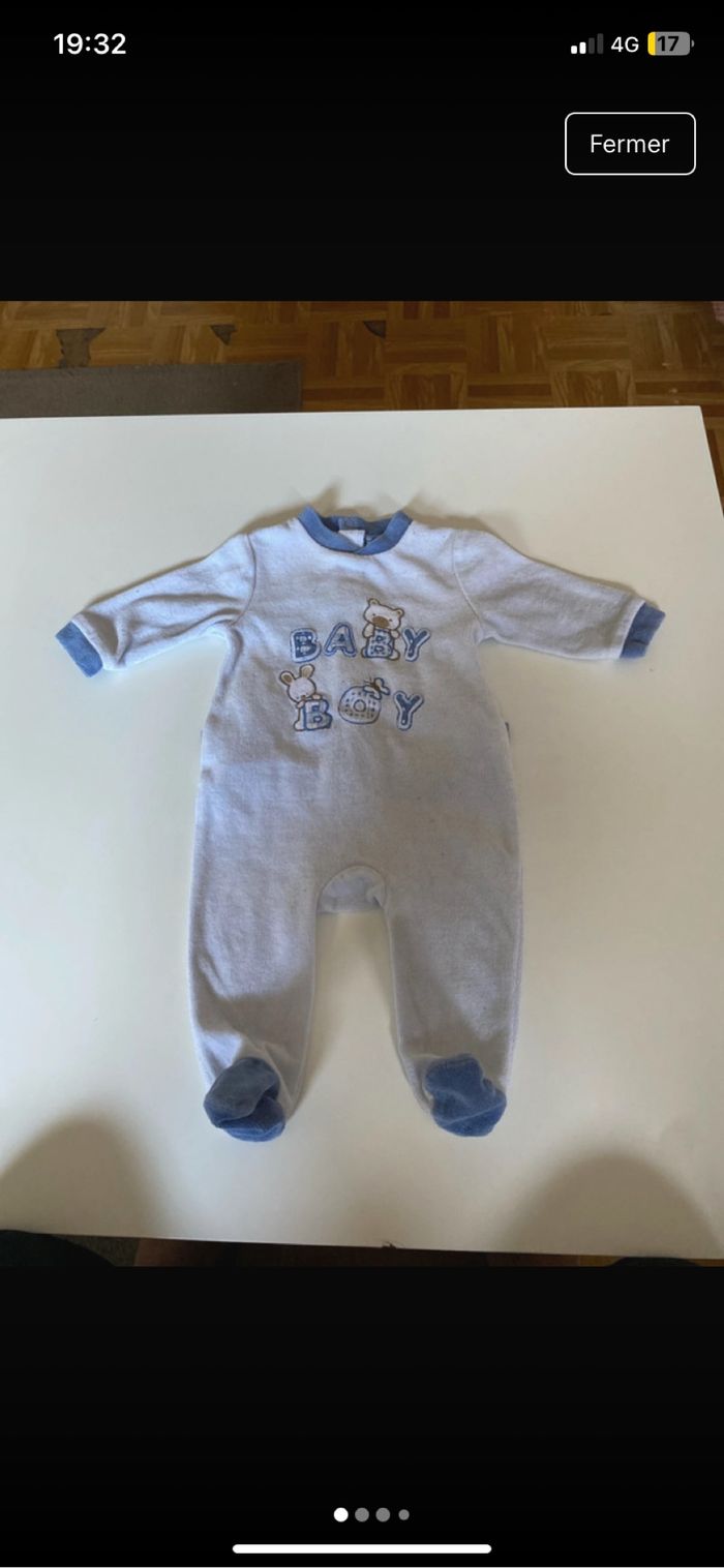 Pyjama bébé garçon 3 mois