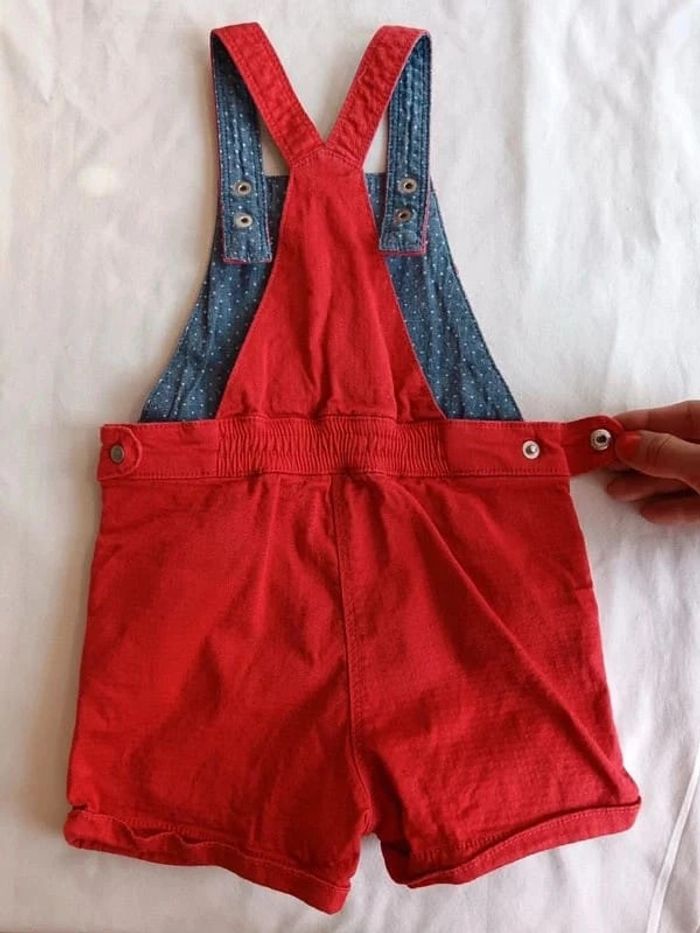 Salopette short Obaïbi 2 ans 86cm - photo numéro 5