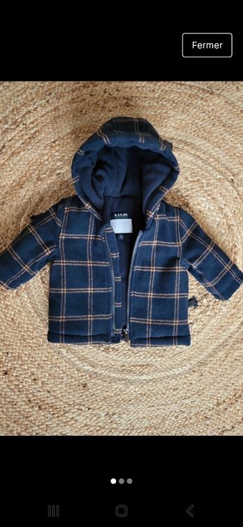 Manteau 3 mois chaud
