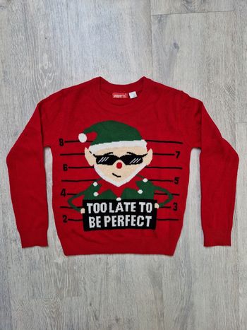 Pull fin de Noël 6-8 ans pepperts!