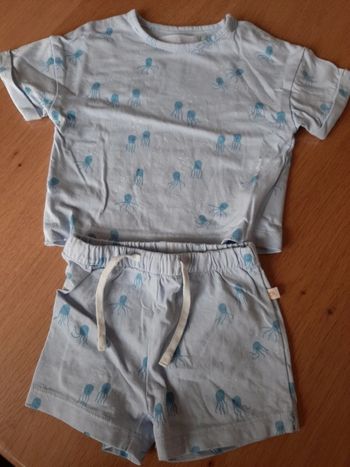 Ensemble tee-shirt + short - Cadet Rouselle