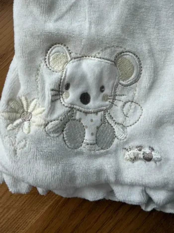 Gilet chaud doux à capuche fille 3 mois - photo numéro 3