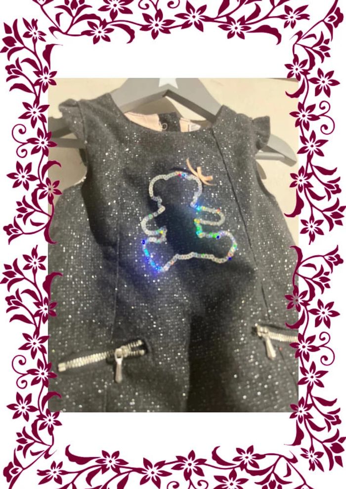 Robe pailletée 12 mois - photo numéro 2