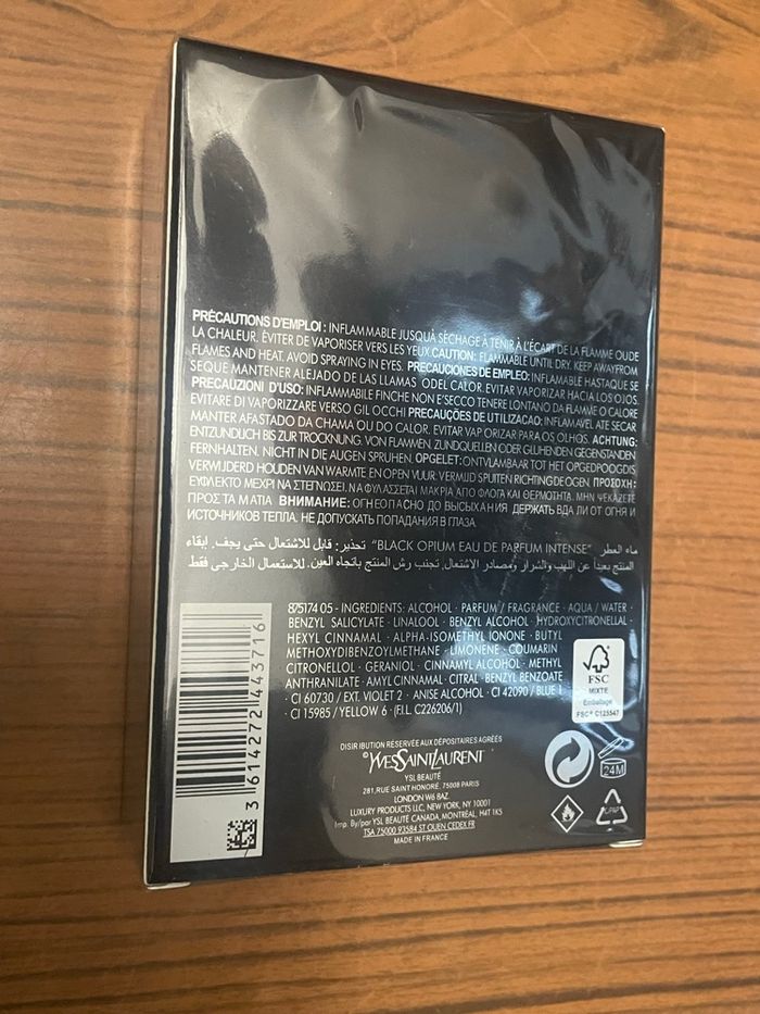 Black   Opium  MESSAINT/AURENT - photo numéro 2
