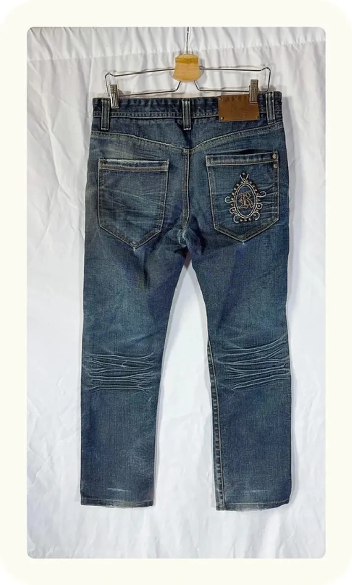 Jean délavé homme Taille XL 42 - photo numéro 3