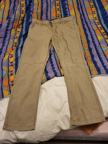 Pantalon chino beige