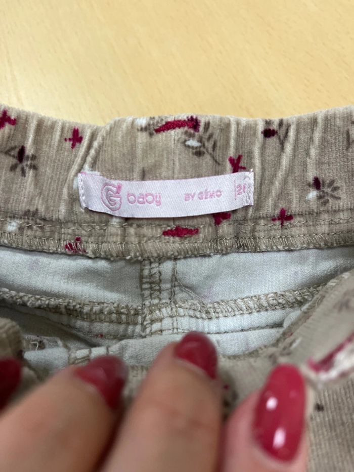 Jupe imitation velours gemo - photo numéro 3