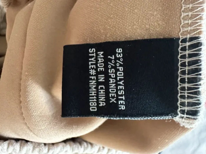 Pantalon joggers beige casual homme Fashion Nova taille L - photo numéro 8