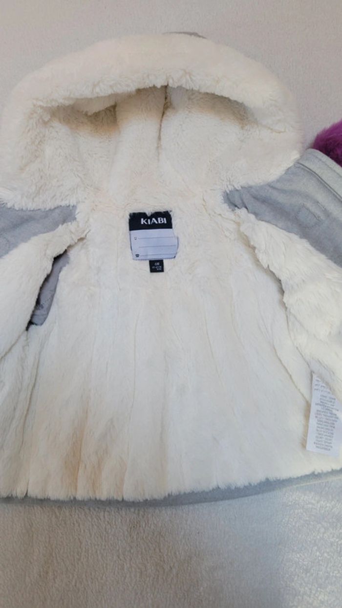 Manteau fille 👧 6M Kiabi - photo numéro 3