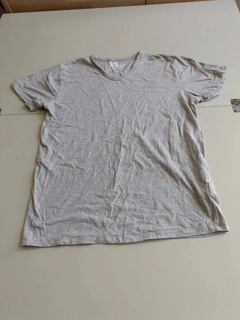 T-shirt manches courtes gris taille l RG512