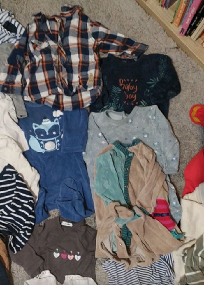 Lot vêtements hiver 6 mois. - photo numéro 2