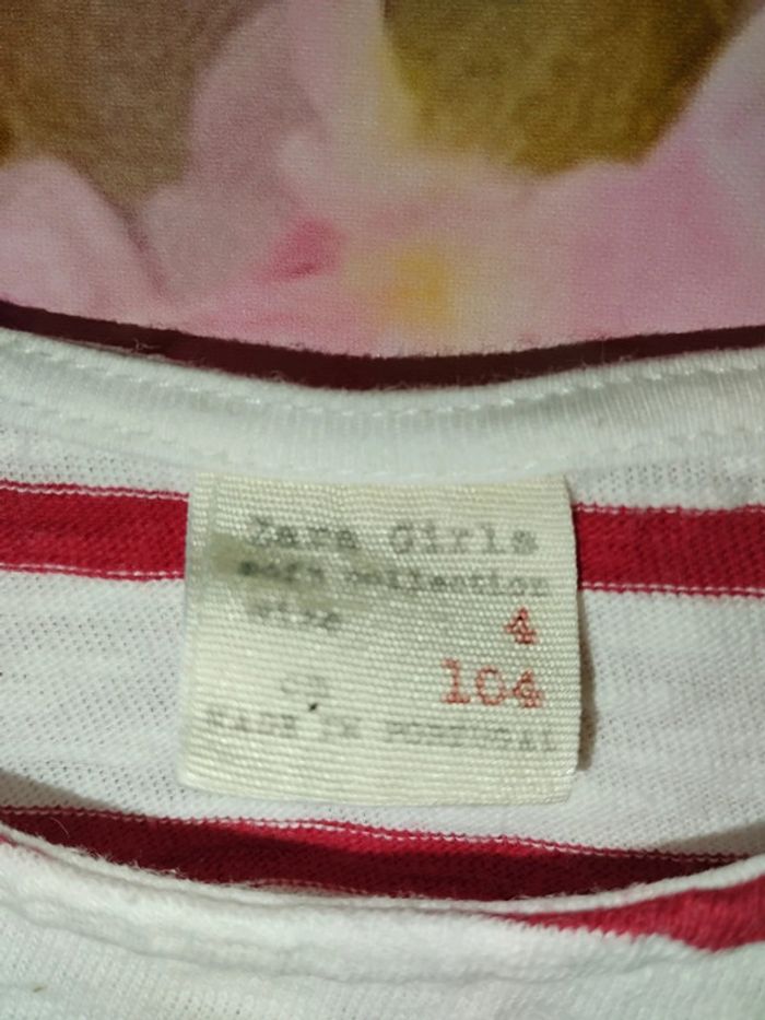 Tee shirt rouge blanc - photo numéro 2