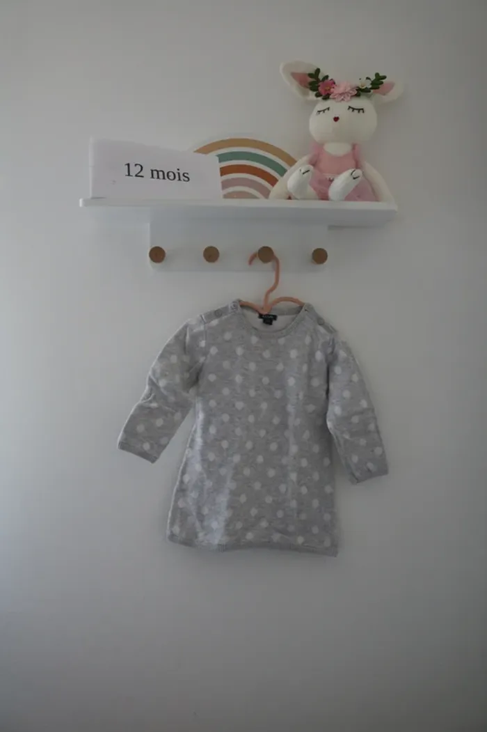 Robe automne/hiver Kiabi 12 mois
