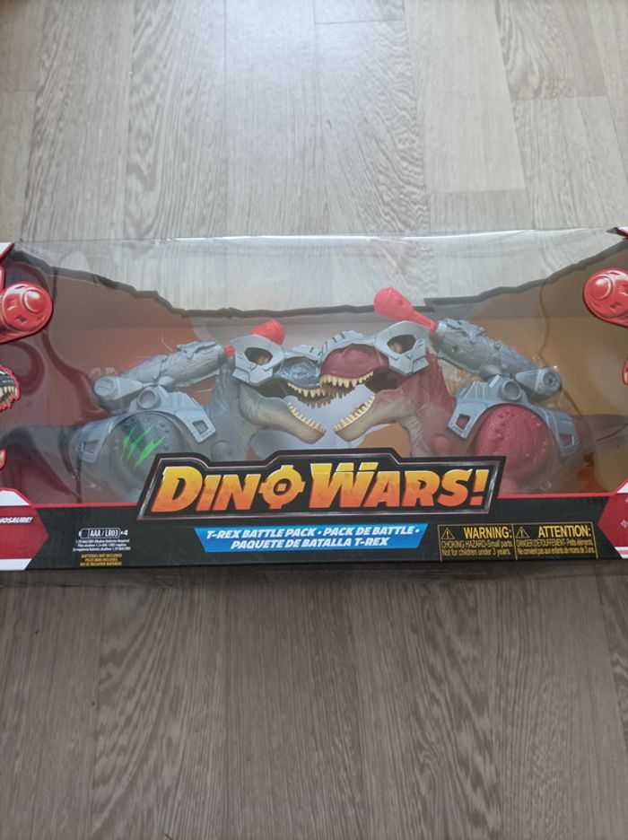 Jouets 2 Robots Dinosaures Dino Wars Robo Alive Zuru - photo numéro 2