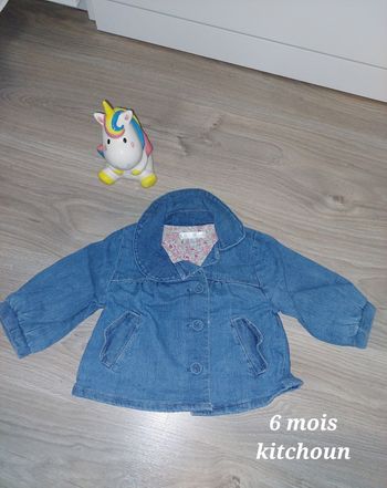 Veste en jean 6 mois
