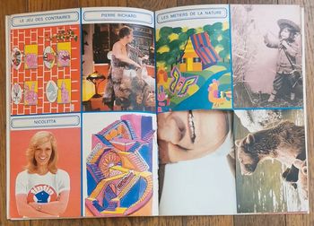 Ancien magazine Tintin N°9 l'hebdotimiste 1973 avec fiches vintage