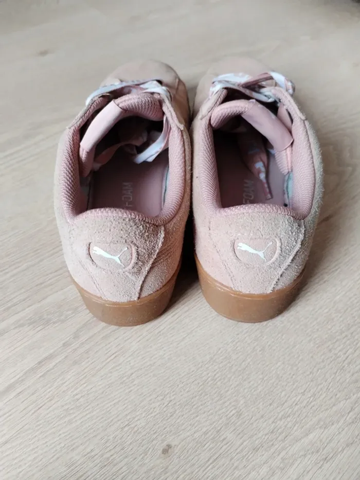 Baskets Puma Vicky plateforme ribbon bold - photo numéro 3