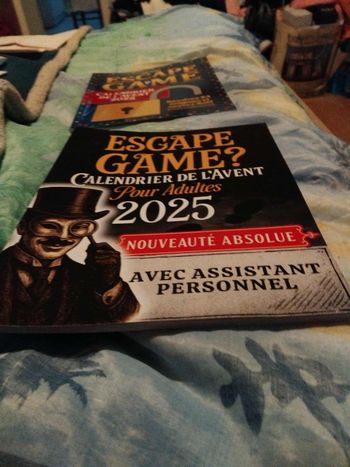 Calendrier de l'avent Escape Game pour adultes neuf