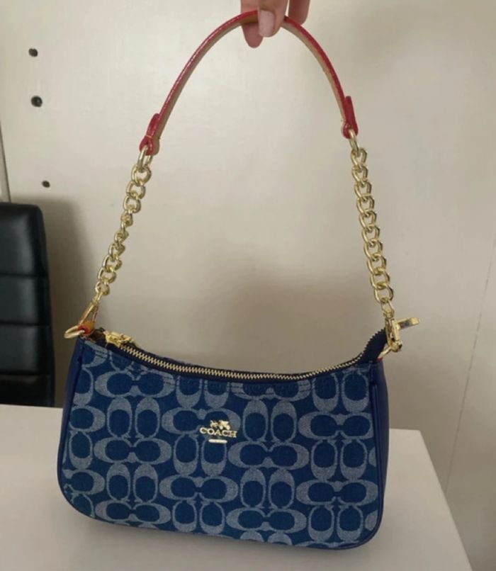 Sac coach teri denim - photo numéro 3